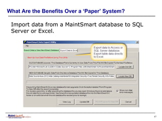 MaintSmart CMMS Software | PPS