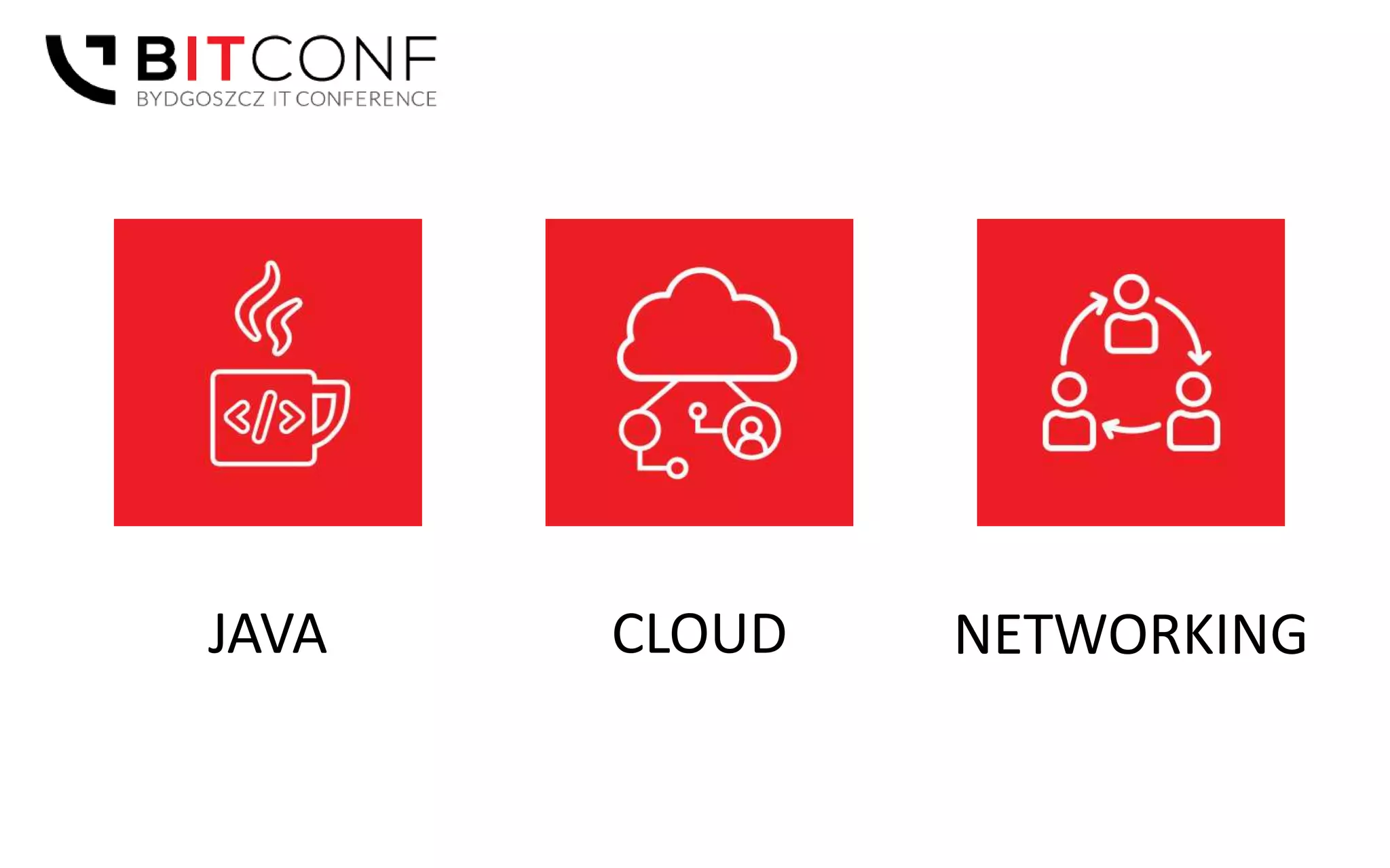 JAVA CLOUD NETWORKING
 