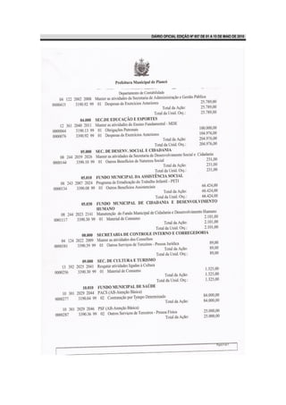 DIÁRIO OFICIAL EDIÇÃO Nº 857 DE 01 A 15 DE MAIO DE 2010
 