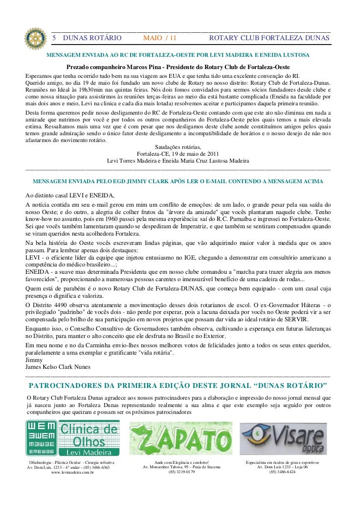 Carta De Desligamento Do Rotary Club  Quotes About k