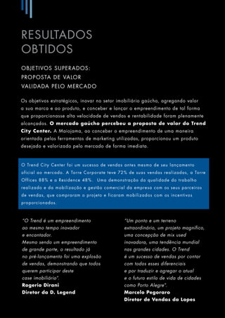 Trend City Center inaugura novo conceito. Venha viver / trabalhar aqui! 