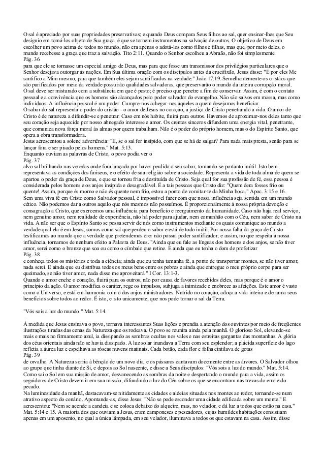 Maior discurso de cristo