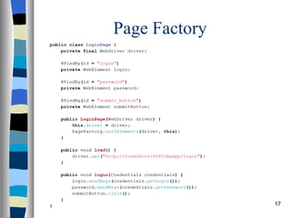 Page Factory 