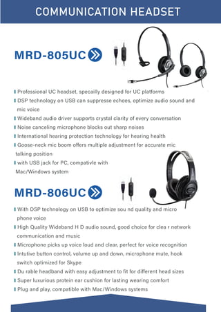 COMMUNICATION HEADSET


I?	??	?	
?	
IC					
I 
