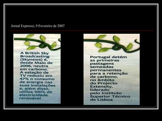Jornal Expresso, 9 Fevereiro de 2007 
