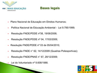 Lei de Diretrizes e Bases - Lei nº. 9.394/96, Art. 34;