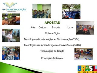 Plano Nacional da Educação – Lei nº 10.172/2001  (Diretrizes do Ensino Fundamental);