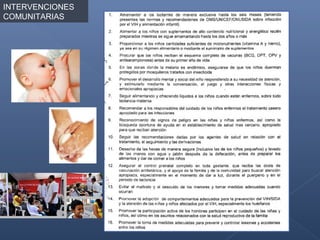 INTERVENCIONES
COMUNITARIAS
 