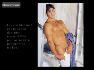 Retour a l‘ entrée Les combles sont équipées des dernières commoditées pour accueillir le personnel de maison. 