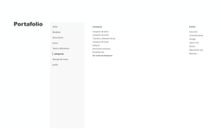 Portafolio
 