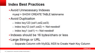57

Copyright © 2013, Oracle and/or its affiliates. All rights reserved. |

 