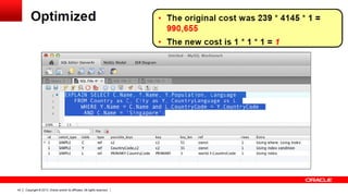 66

Copyright © 2013, Oracle and/or its affiliates. All rights reserved. |

 