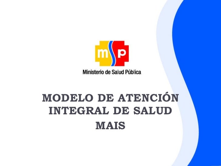 Modelo Atención en Salud Ecuador