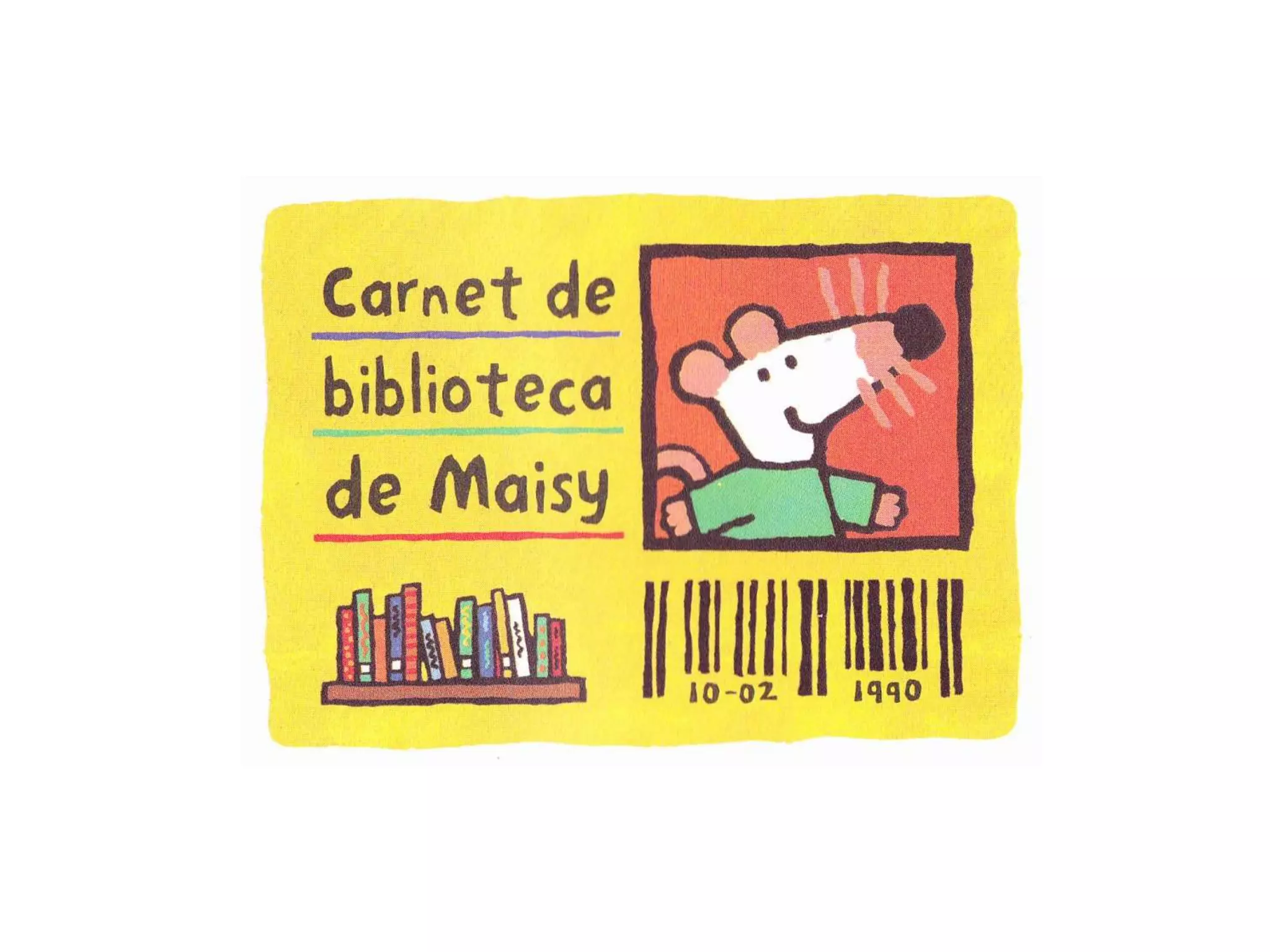 Maisy va a la biblioteca