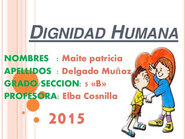 Dignidad Humana