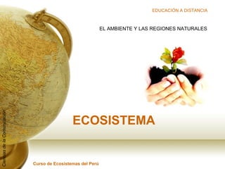 ECOSISTEMA EL AMBIENTE Y LAS REGIONES NATURALES 