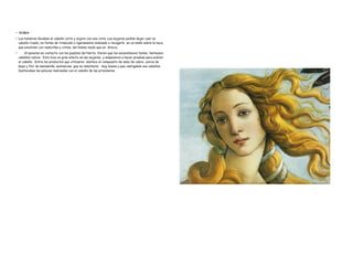 ●
ROMA:
●
Los hombres llevaban el cabello corto y sujeto con una cinta. Las mujeres podían dejar caer su
cabello rizado, en forma de tirabuzón o ligeramente ondulado o recogerlo en un moño sobre la nuca,
que envolvían con redecillas y cintas, del mismo modo que en Grecia.
●
Al ponerse en contacto con los pueblos del Norte, Vieron que los escandinavos tenían hermosos
cabellos rubios. Esto hizo un gran efecto en las mujeres y empezaron a hacer pruebas para aclarar
el cabello. Entre los productos que utilizaron destaco el compuesto de sebo de cabra, ceniza de
haya y flor de manzanilla, sustancias que no resultaron muy buena y que castigaban sus cabellos.
Destacaban las pelucas realizadas con el cabello de las prisioneras.
 