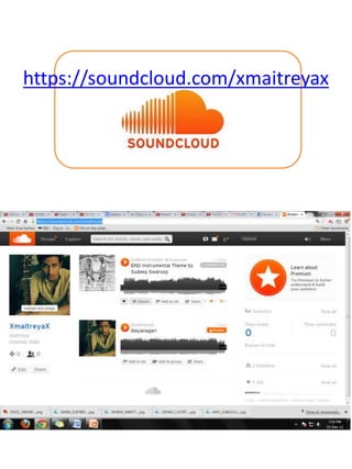 https://soundcloud.com/xmaitreyax
 