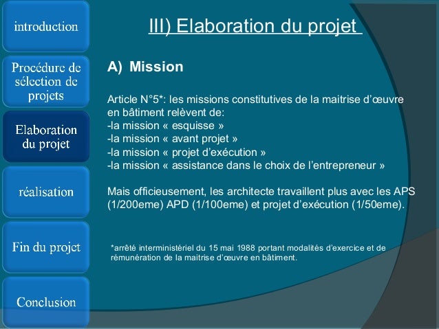 Maitrise D Ouvrage Et Maitrise D Oeuvre
