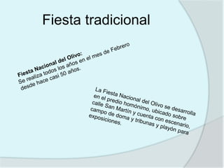 Fiesta tradicional