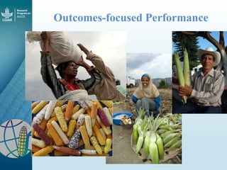Maize - Presentation for Discussion with Donors and Partners - June 2013