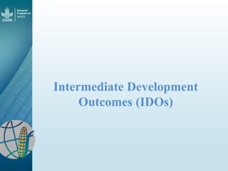 Maize - Presentation for Discussion with Donors and Partners - June 2013