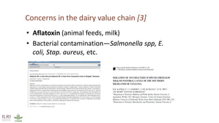 Food safety in Tanzania: Lessons from maize and dairy supply chains and policy recommendations