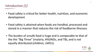 Food safety in Tanzania: Lessons from maize and dairy supply chains and policy recommendations