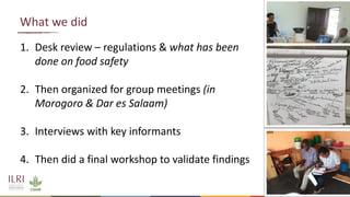 Food safety in Tanzania: Lessons from maize and dairy supply chains and policy recommendations