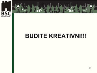 BUDITE KREATIVNI!!! 