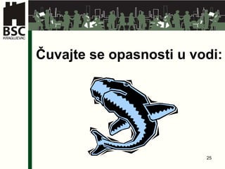 Čuvajte se opasnosti u vodi : 