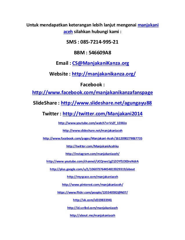Manjakani Kanza - Jual Obat Manjakani Kanza Aceh Original