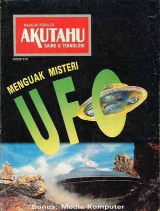 Majalah Aku Tahu edisi UFO