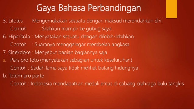 Majas Untuk Merendahkan Diri - 1001 Contoh Majas