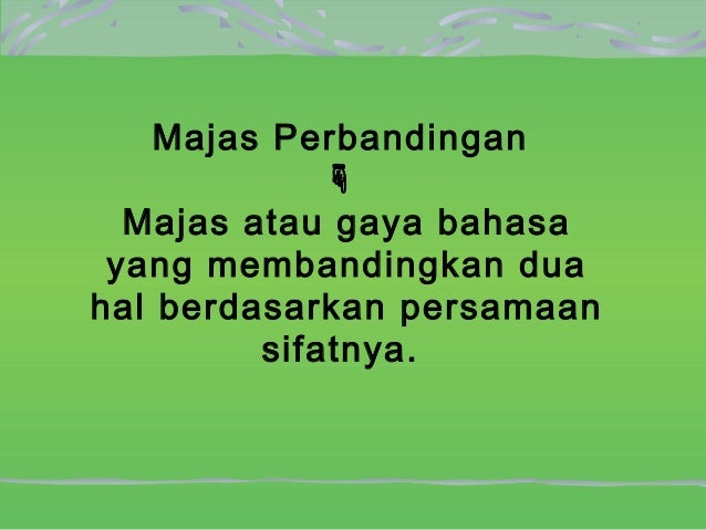 Majas perbandingan-2