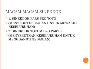 Contoh Majas dalam Puisi