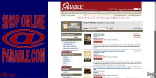 max lucado SHOP ONLINE @ PARABLE.COM