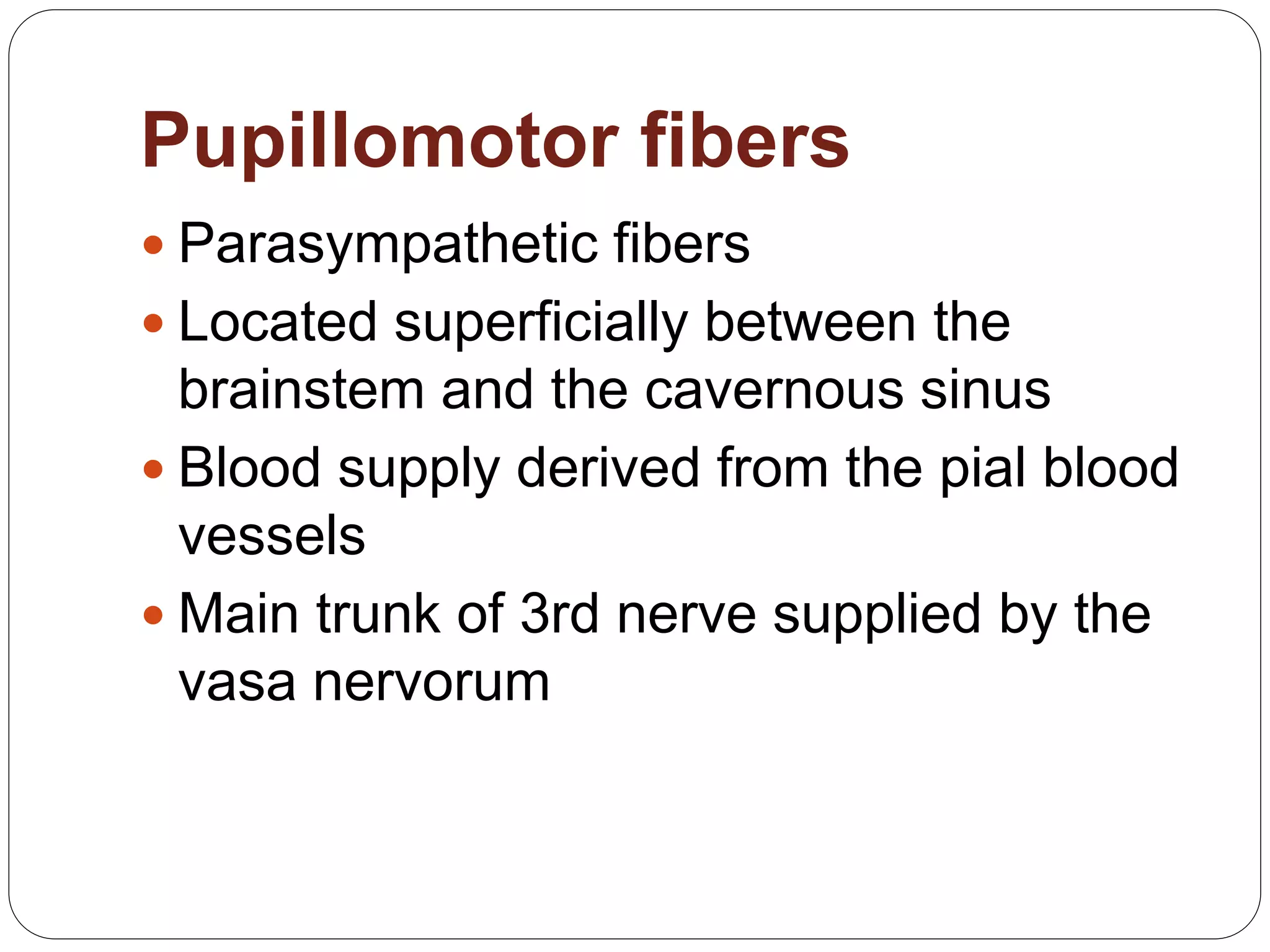 3rd nerve palsy | PPTX