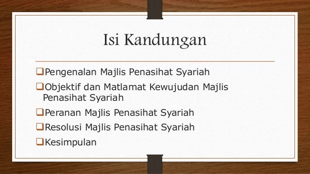 Majlis Penasihat Syariah