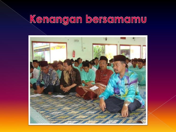 Majlis Perpisahan Tuan Pengetua