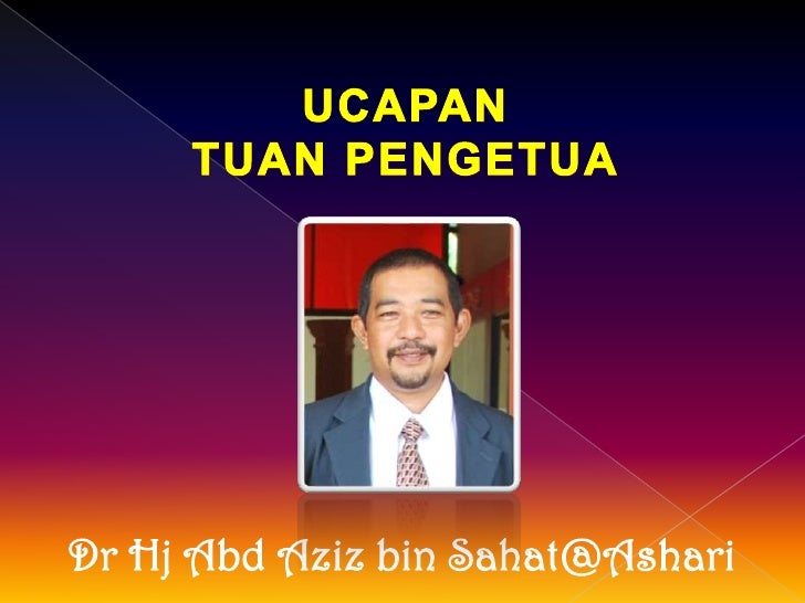 Majlis Perpisahan Tuan Pengetua