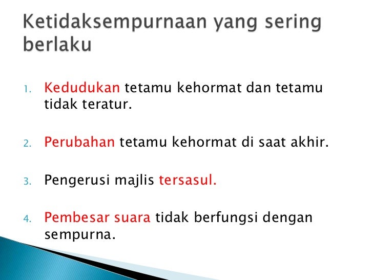 Majlis rasmi koko - (presentation)