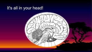 It's all in your head!

 