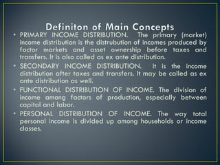 Primary Income Definition The Major Functions Of Government | PDF