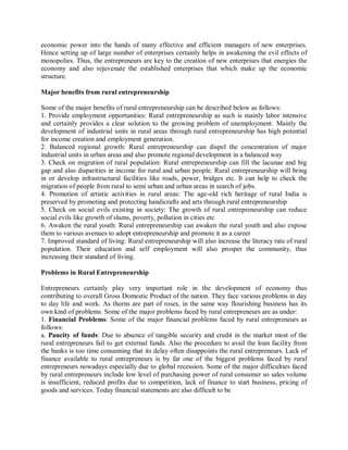 Major Challenges and Problems of Rural Entrepreneurship in India.pdf