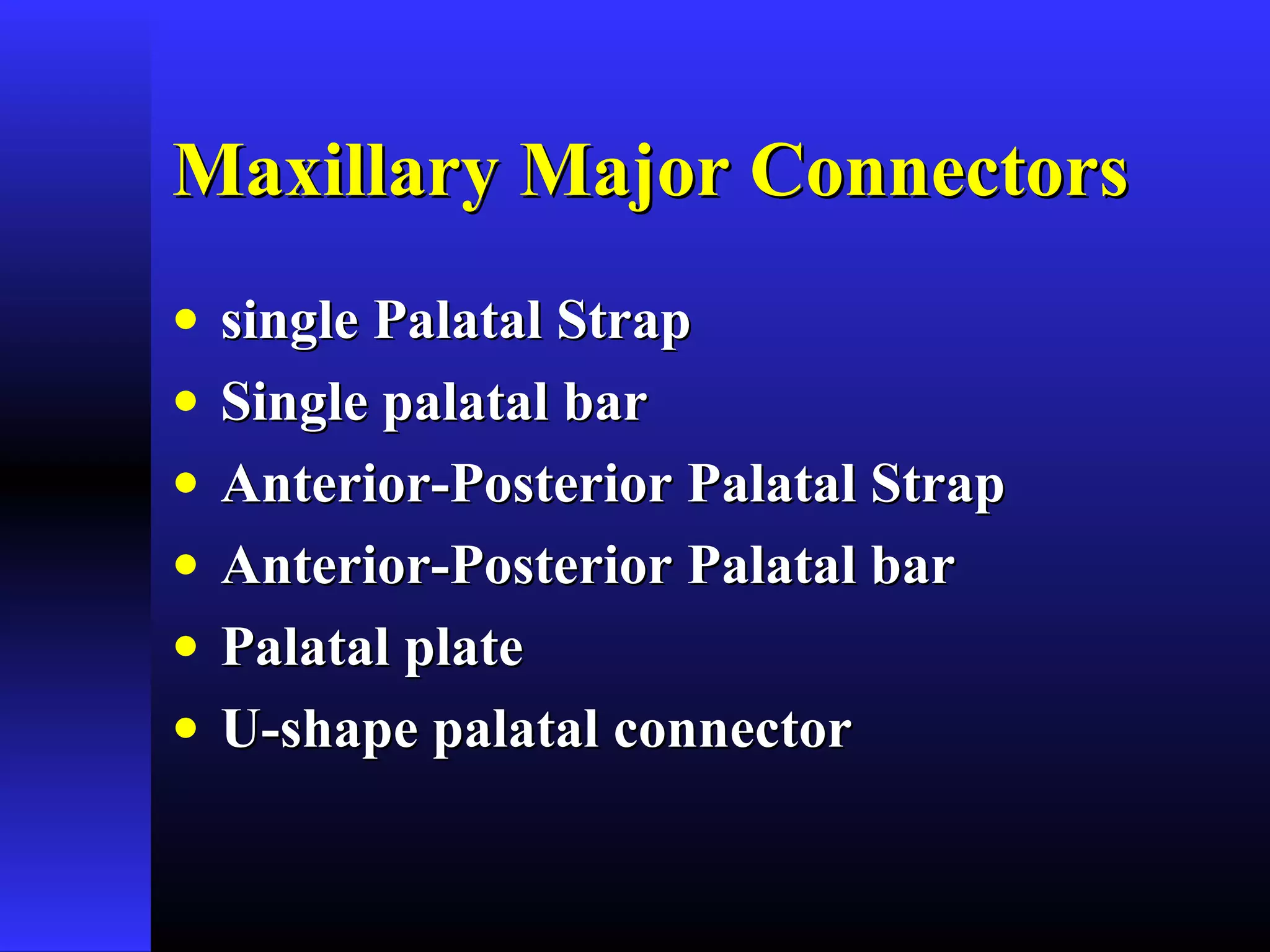 Major Connectors Lec3 & 4 PPT Major Connectors Lec3 & 4 PPT