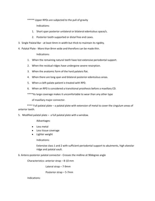 Unilaterl Rpds Major connectors notes | DOCX