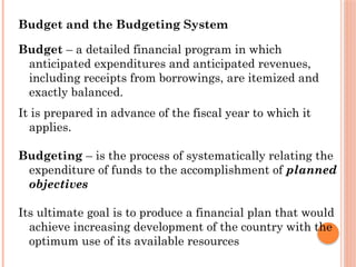 MAJOR CONTROL PRINCIPLES INCLUDING BUDGETING .pptx