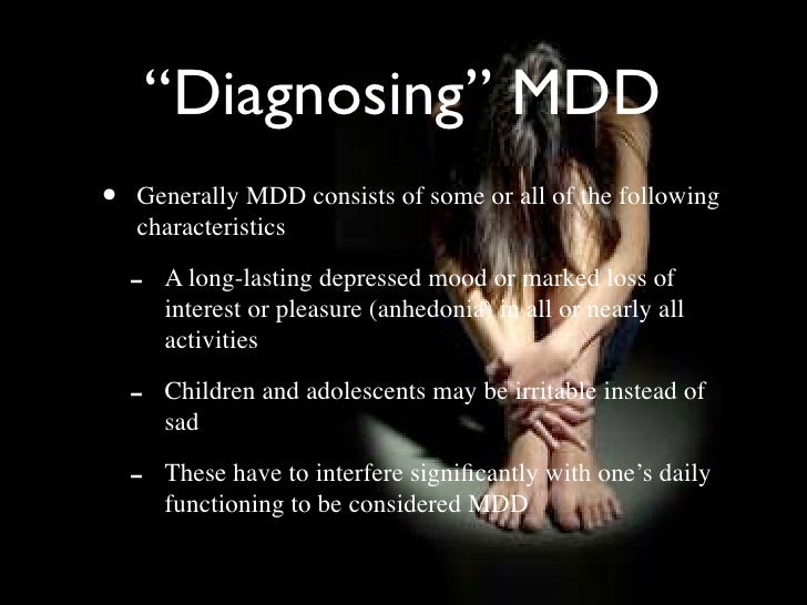 Major depressive disorder