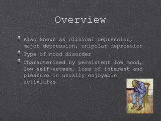 Major depressive disorder powerpoint | PPT